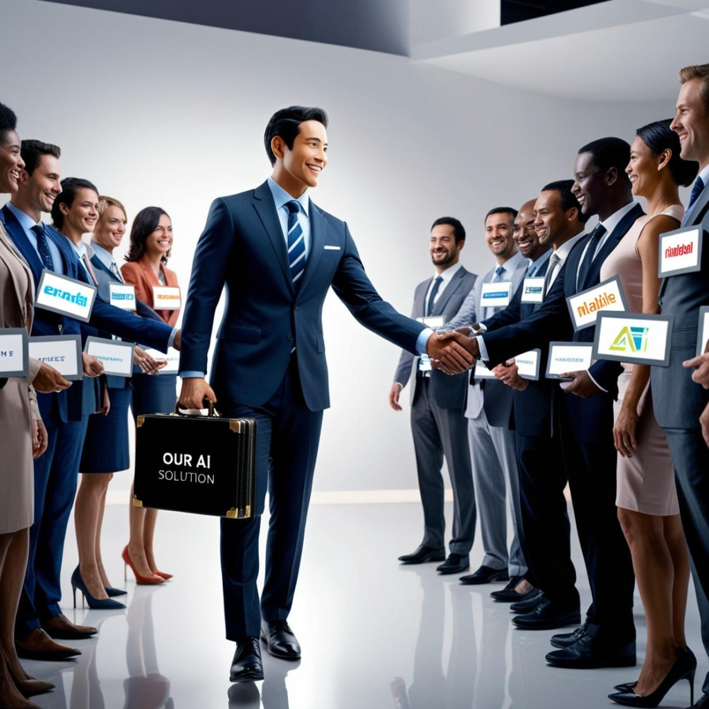 Agency owner with AI-based solution is embraced by 
 the brands